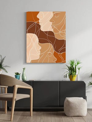 Visdora Bohem Tarz Canvas Tablo Ev Ofis Mutfak Dekorasyonu Kanvas Duvar Tablo