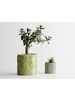 Empressco Saksı Modern Dalgalı Desenler1