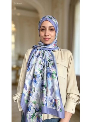 Lunara Scarf Desenli Pamuk Softşal