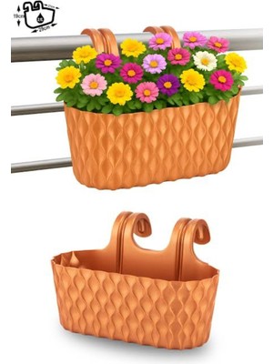 Empressco Venüs 3 Litre Askılı Balkon Saksı – 11X29 Cm, No:2, Derinlik 11 cm - Fiyatı, Yorumları