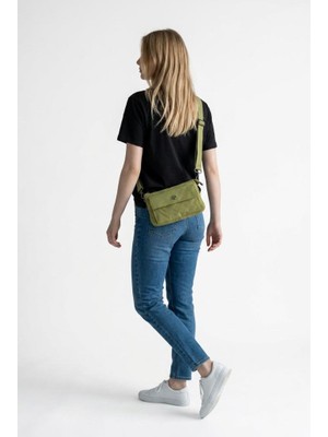 Baginn Paraşüt Kumaş Mini Çapraz Askılı Kadın Çanta Yağmur Geçirmez El Askılı Çanta 20*12 cm Telefonluk