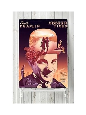 Nacario Postermanya (PSTER3569) Modern Times Film Afişi Poster 70X100CM