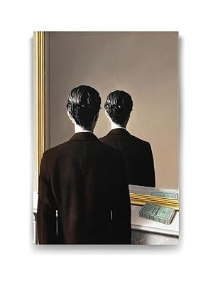 Nacario Rene Magritte - Reproduced Tablosu - 60X90CM