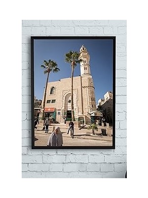 Nacario Postermanya (PSTER10227) Beytüllahim Kutsal Mekan Çerçeveli Tablo (30 x 40CM)