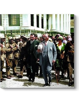 Nacario Atatürk Duvar Tablosu 70 x 70