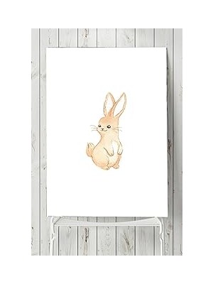 Nacario Postermanya (PSTER8724) Tavşan Tasarım Çocuk Odası Poster (80X115CM)