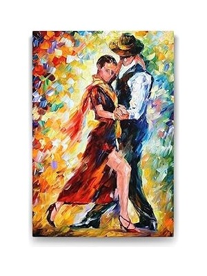 Nacario Arjantin Tangosu Tablosu - 40X60CM