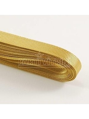 Nacario Gold (Altın) Grogren Kurdela 1 Cm. x 10 Metre
