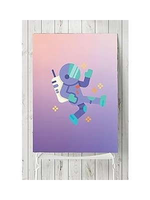 Nacario Postermanya (PSTER2983) Uzay Temalı Çocuk Odası Poster 5 (90X130CM)