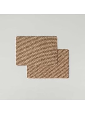 Nacario Linens Dave 2'li 45X30 cm Amerikan Servisi Vizon