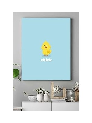 Nacario Postermanya (PSTER16721) Küçük Civciv Çocuk Odası Kanvas Tablo 50 x 70