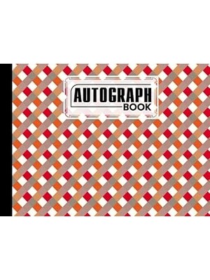Nacario Independently Published Autograph Book: Diagonal Cover | Memory Book, Signature Celebrity Me