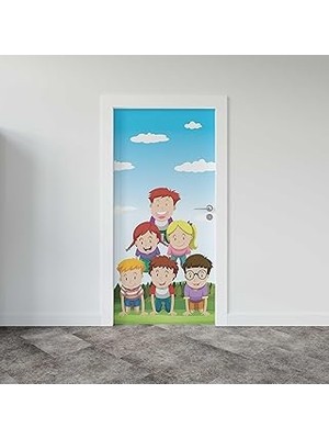 Nacario Kapı Giydirme Kapı Sticker Folyosu Çocuk
