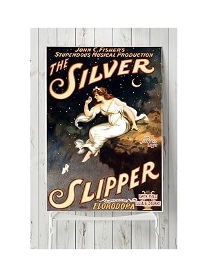 Nacario Postermanya (PSTER8817) The Silver Silipper Art Sanatsal Poster (70X100CM)