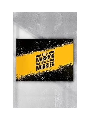 Nacario Postermanya (PSTER7140) Savaşçı Ol Be A Warrior Girişimcilik Poster (70X100CM)