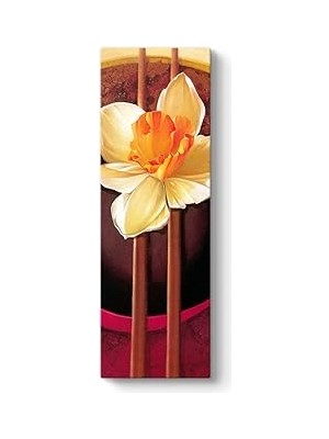 Nacario Vazodaki Çiçekler Iı Tablosu 30 x 90