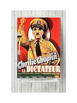Nacario Postermanya (PSTER3818) The Great Dictator Büyük Diktatör Film Afişi 60X90 cm