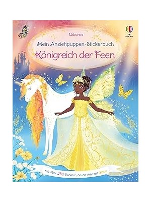 Nacario Mein Anziehpuppen-Stickerbuch: Königreich Der Feen: Stickerheft Mit Über 260 Anzieh-Sticke