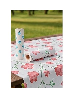 Nacario 20 Adet Kullan At Masa Örtüsü Sıvı Geçirmez(2 Rulo) Tek Kullanımlık 100X120 cm Sofra