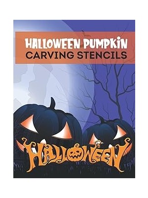 Nacario Independently Published Halloween Pumpkin Carving Stencils: Halloween Patterns For Pumpkins