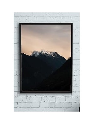 Nacario Postermanya (PSTER10807) Dağ Doğa Manzara Çerçeveli Tablo 6 (50X70CM)