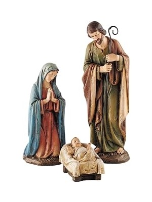 Nacario Avalon Gallery Kutsal Aile 40 cm 3 Parça Doğum Seti