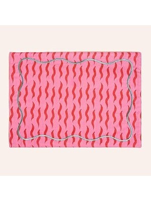 Nacario Nilüfer Pembe Amerikan Servis 35X50 cm