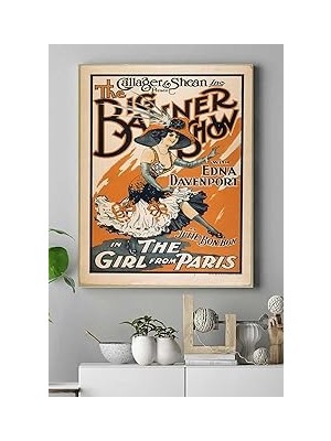 Nacario Postermanya (PSTER15350) Big Banner Show Vintage Kanvas Tablo 40 x 60