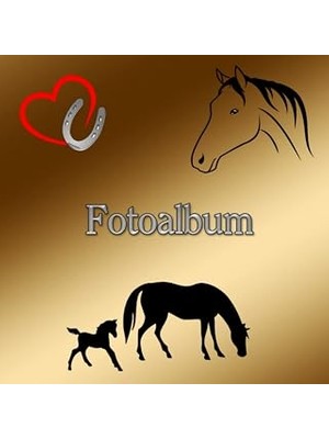 Nacario Fotoalbum Für Pferde Ponys Alpaka Esel Pferdealbum Reitturnier Geschenkidee Malbuch Stammba