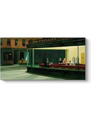 Nacario Edward Hopper - Le Tableau Tablosu 140 x 70