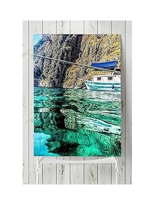 Nacario Postermanya (PSTER21523) Berrak Deniz Manzara Poster (30X40CM)