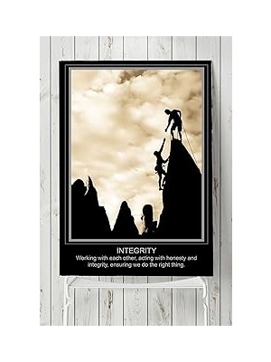Nacario Postermanya (PSTER4974) Integrity Motivasyon Posteri
