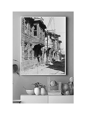 Nacario Postermanya (PSTER15921) Eski Istanbul Nostaljik Kanvas Tablo 50 x 70