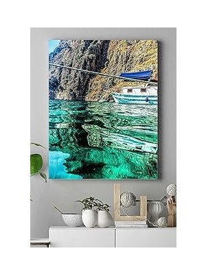 Nacario Postermanya (PSTER18249) Berrak Deniz Manzara Kanvas Tablo 30 x 40