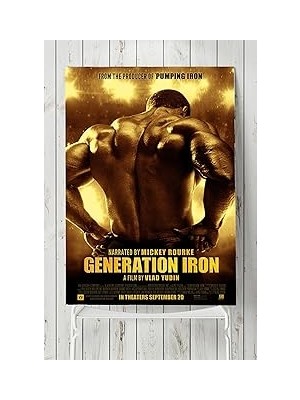 Nacario Postermanya (PSTER4649) Generation Vücut Geliştirme Body Building Fitness Posteri