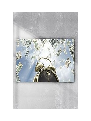 Nacario Postermanya (PSTER7272) Vakit Nakittir Time Is Money Girişimcilik Poster 40X60CM