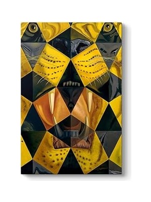 Nacario Salvador Dali - Tiger Tablosu 30 x 45