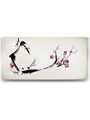 Nacario Tabloshop Japon Çizim Panorama Tablo - 160X80CM