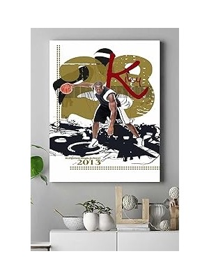 Nacario Postermanya (PSTER15167) Basketbol Kanvas Tablo 2 50 x 70