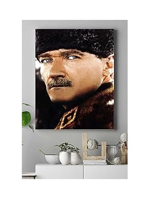 Nacario Postermanya (PSTER15020) Mustafa Kemal Atatürk Kanvas Tablo 30 x 40