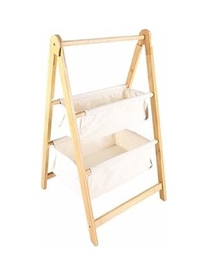 Nacario Porland Tony Bambu 2 Katlı Organizer 76 cm
