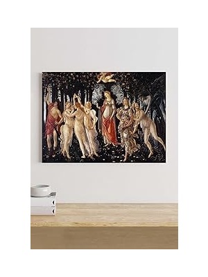 Nacario Postermanya (PSTER18913) Ilkbahar - Primavera - Botticelli Sanatsal Kanvas Tablo 30 x 40