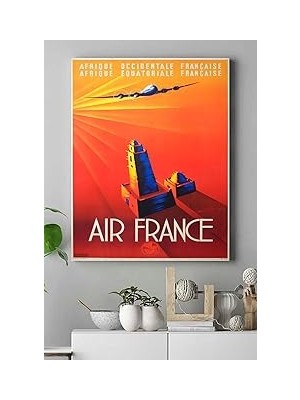 Nacario Postermanya (PSTER16041) Fransa Vintage Kanvas Tablo 40 x 60