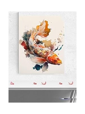 Nacario Postermanya (PSTER2026) Koi Japon Balığı Hayvan Poster - Afiş - Dekoratif Duvar Posteri