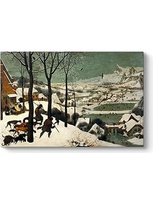 Nacario Tabloshop Pieter Brueghel - Karda Avcılar Kanvas Tablo 45 x 30