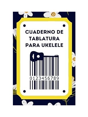 Nacario Cuaderno De Tablatura Para Ukelele: Libreta De Notación Musical Con 6 Tablaturas Y 5 Diagra