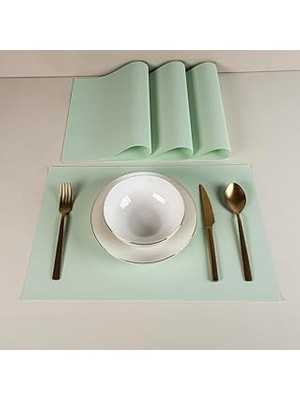 Nacario Maxstyle Harmony Moss 4 Parça Amerikan Servis Seti 30X45 cm