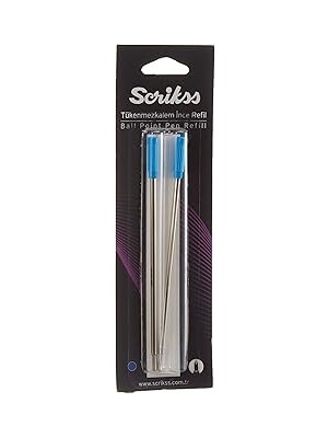 Nacario Scrikss 711 Slim Tükenmez Refil Mavi