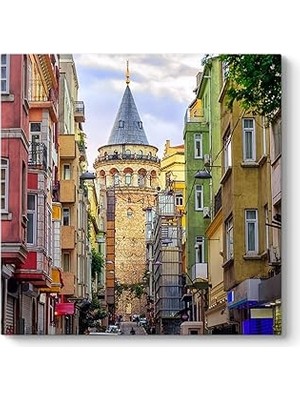 Nacario Tabloshop Galata Kulesi Kanvas Tablo 40 x 40