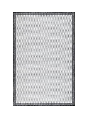 Nacario Fresco Ekru Siyah Sisal Halı 23745A 160 x 230